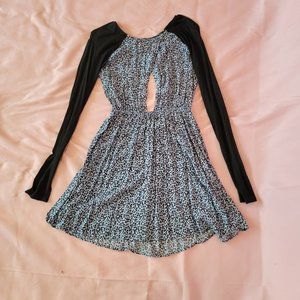 Victoria's Secret Leopard Long Sleeve Dress